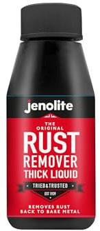 JENOLITE Rust Remover Thick Liquid | 150ml | Non-Drip Formula | Fast Acting Thixotropic Rust Remover For Metal | Removes Rust Back To Bare Metal | Suitable For Use On Vertical Surfaces