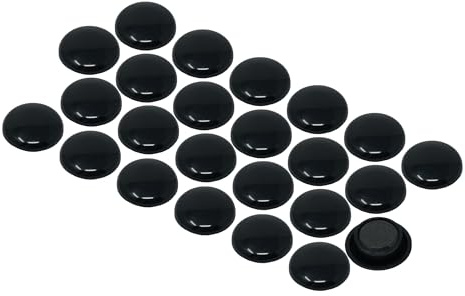 Kleine Schwarze Planungsbüro - Magnete Für Kühlschrank, Whiteboard, Mitteilungspaket von 24