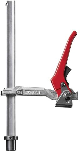 BESSEY Spannelement mit fixer Ausladung TW28-30-12H, Spannweite 300 mm Ausladung 120 mm, 28 mm Ø, Positionsgenaues individuelles Spannen, Gewicht 2,07 kg