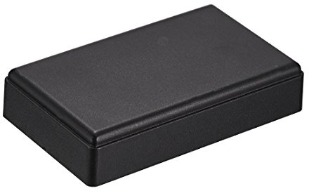 sourcing map DIY Anschlussdose Gehäuse Kasten 69 x 42 x 17.5mm schwarz | Plastik, Elektronische