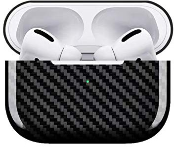 LICHIFIT Carbon Fiber Ultradünne Hülle für Apple AirPods Pro Charging Box Aufbewahrung Kratzfest