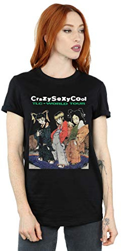 TLC Women's Crazy Sexy Cool World Tour Boyfriend Fit T-Shirt