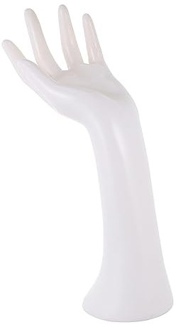 iplusmile Prothetische Hände Display Rack Aus Pe Material Schmuckständer Für Ringe Armbänder Uhren Und Handschuhe Schaufenster Dekoration Und Schmuckpräsentation