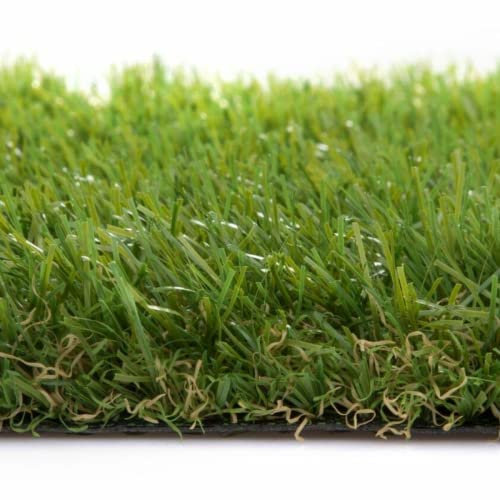 20mm Artificial Grass Natural and Realistic Looking Fake Lawn Astro Turf 1m, 1.5m, 2m, 3m & 4m Widths (2m x 2m)