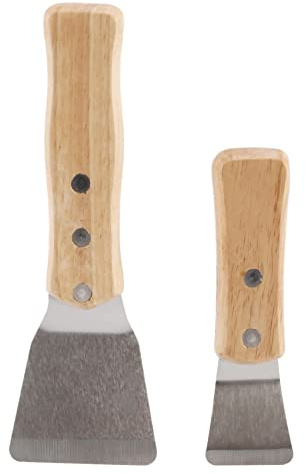 Wisboey 2 Teile/Paket Edelstahl Industrielle GroßE Spachtel Scoop Spanndecke Film Schaufel ZubehöR für SchweißEn Harpune