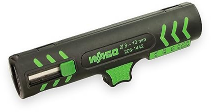 206-1442 WAGO Universal-Kabelabisolierer, integrierte Komfortklinge, Ø 8 mm, 13 mm, 1 Stück