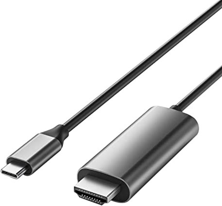 Flisdtry Adaptateur USB Type-C vers Mini Display Port Support 4K 60HZ 60W Type-C vers Mini Display Port Adaptateur pour Mate 20