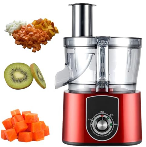 LFfwynog Hachoir Pro Food, trancheuse à légumes 8 en 1 Hachoir pour Viande/Poisson/légumes/Aliments pour bébés
