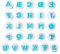 26 Piezas De Moldes De Letras, Máquina Cortadora De Letras, Máquina Cortadora De Letras Fondant, Decoración De Pasteles De Letras, Juego De Accesorios Para Hornear