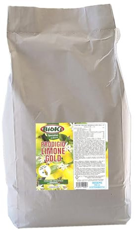Bioki Prodigio Limone Gold, Concime per Agrumi, 4 kg