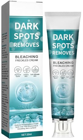 Ljusande fräknar kräm, mörk spot Remove, anti-fräck niacinamid cream, ny hudblekningskräm med C-vitamin mot mörka fläckar, blekningskräm för jämn strålande hy, 20 ml