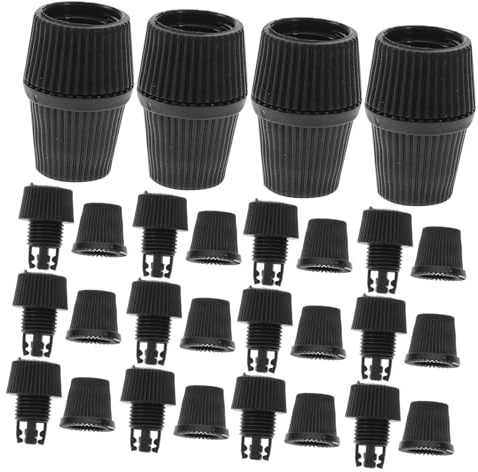 IMIKEYA 100sets Cavi Pressacavi in Pp Connettori Per Cavi Di Sicurezza Adatti Per Lampade Sospensione Plafoniere e Illuminazione Retrò Facili Da Installare e Resistenti