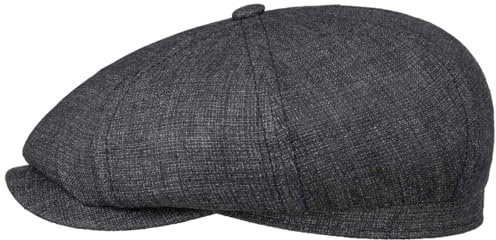 Stetson Hatteras Iverton Schirmmütze Flatcap Stoffcap Made in Germany Herren Frühling Sommer