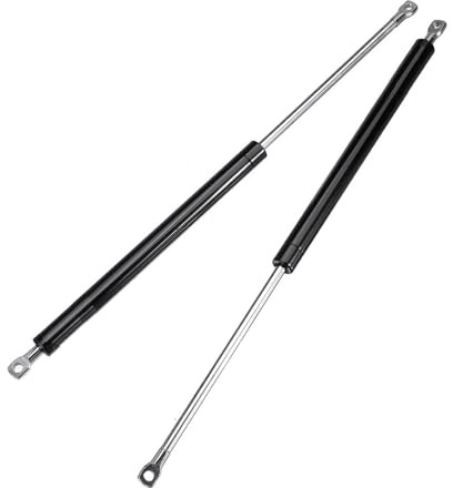 Tail Gas Struts 2pcs 540mm 1100N/1200N Shock Lift Up Strut Bar Support Gas Spring For Storage Bed Car Bonnet Hood Tailgate RV Bus Lifting Support(1100N)