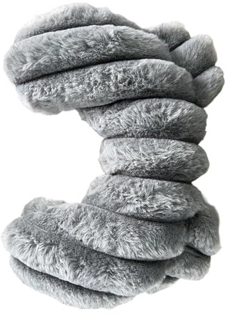 Kuntesetty Hundekissen Hund Nackenkissen Haustier Relaxkissen Ersatzkissen mit Weicher Flanellfüllung für Erholsame Ruhe für Schlafen Tierbett Unterwegs, S