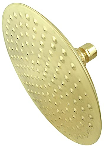 Kingston Brass K136A2 Designer Trimscape Showerscape 8 Round Shower Head, Polished Brass