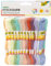 folia 23993 - Stickgarn Pastell, 100 % Baumwolle, 52 Docken à 8 m in 26 Farben sortiert, zum Sticken, Knüpfen und Basteln
