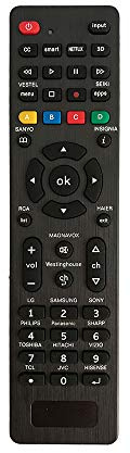AMAIRIYCA Universal Remote for jvc,Samsung,LG, Sony,Vizio, Philips, Toshiba, Hitachi,haier, Panasonic, Smart TVs—Simple Settings Required