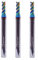 ARMOUR TOOLING – 3mm Carbide End mill set - 3 Flute Sharp Corner Milling Cutter - DLC coated - 3 pack - CNC Tool - For Aluminium Roughing & Finishing - HRC55 Extreme Wear Resistance
