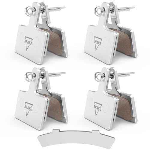 Ceramic Bike Brake Pads Set Compatible for Tektro Shimano TRP Deore Br-M575 B01s Mt200 M525 M515 T615 T675 M505 M495 M486 M485, Mountain MTB Ebike Bicycle Disc Brake Pads