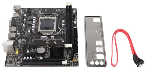 Carte Mère pour Ordinateur de Bureau LGA 1155 USB3.0 Carte Mère B75 Conception Professionnelle Taux de Transmission élevé Sortie VGA + HDMI Divertissement de Jeu