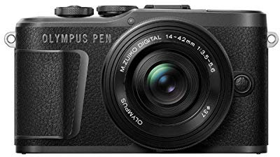 Olympus PEN E-PL10 Micro Four Thirds System Camera, 16 Megapixel, Image Stabilisation In Housing, Swivelling Monitor, 4K Video, Wi-Fi, 16 Art Filter, Touch AF Trigger