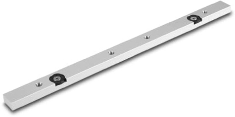 Joyzan Miter Bar, 300mm Aluminium Alloy Miter Bar, Zero Play Mitre Bar | Slider Table Saw Gauge Rod Rail Miter Bar, for M6 Screw Tapping Screw Jigs Fixtures Sleds Router Tables General Woodworking