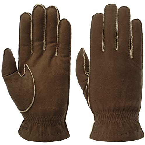 Hestra Andre Handskar Herrar - herrhandskar läderhandskar med foder Vinter höst-vinter - 8 HS mörkbrun