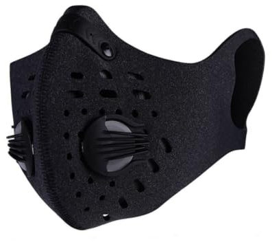 Masque facial pour la poussière, masque de poussière de carbone activé Masque Masque anti-pollen allergènes masque masque masque d'échappement Masque filtrat PM2,5 pour faire fonctionner les activité