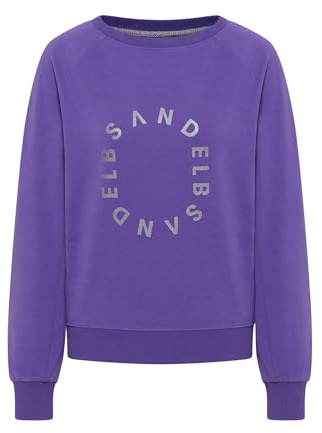 Elbsand Zaara Damen Sweatshirt, U-Boot-Ausschnitt, normal geschnitten