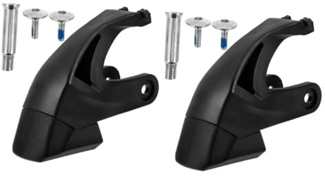 2 Sätze Universal Inline Skate Bremsstopper, Rollschuh Bremsklotz Ersatzteil, Abnehmbare Rollschuhbremse Mit Schrauben, Verschleißfest Und Stabil Für Sicheres Anhalten