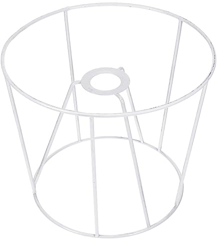 HYTROVE Vintage Lampenschirm aus Eisen mit Drahtkäfig für Selbstgemacht Lampenschirm Zubehör Einfache Handhabung und Einzigartiges Design für Hängende Deckenleuchte