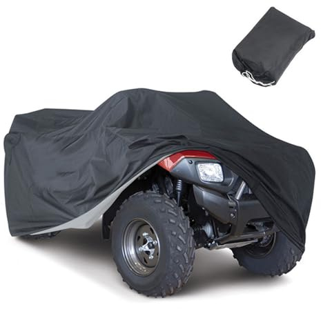Housse de protection pour quad - Protection pour voiture - Imperméable et résistante aux UV - Housse pour voiture - 4 housses de protection contre la pluie