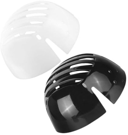 2pcs Pe Bump Cap Insert Safety Hat Liner for Baseball Cap | Lightweight Protective Liner, Black Shell, for Construction Sites and Factories