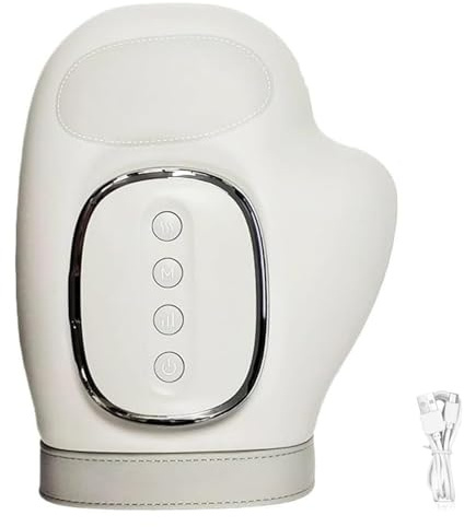 Masajeador de manos para artritis, masajeador de manos calentado con calor y compresión, 5 niveles de intensidad, 3 modos, masajeador de dedos para artritis, túnel carpiano y alivio del dolor de manos