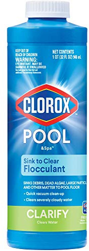 Clorox Pool&Spa 59032CLX handfat för klar flockulent, 1-quart