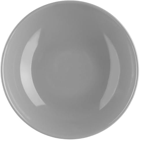 Secret de Gourmet - Lot de 6 Assiettes Creuses Colorama 20cm Gris