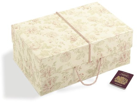 MODELLO MAXI. CUSTODIA PER ABITO DA SPOSA DA VIAGGIO ‘ROSA ANTICO’ (MAXI SIZE 55 cm x 35 cm x 20 cm) Scatola per abiti da sposa per viaggi aerei, adatta alle esigenze del bagaglio a mano.