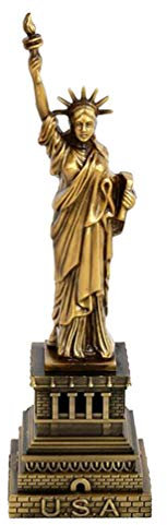 Milisten Freiheitsstatue Statue Skulptur New York City Island Sammlung Souvenirs Figuren Metall Modell Dekoration Bronze 25Cm