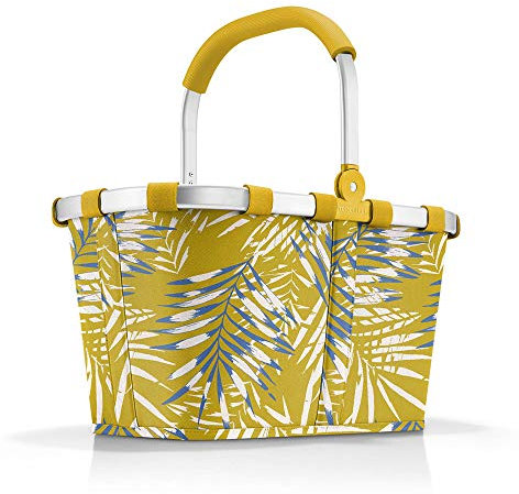 reisenthel carrybag Jungle Curry– Stabiler Einkaufskorb mit viel Stauraum und praktischer Innentasche – Elegantes und wasserabweisendes Design