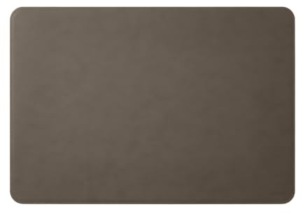 Eglooh - Herms - Schreibtischunterlage Leder mit Abgerundetem Design - Desk Mat Rutschfest - Office Essentials & Home Office Zubehör Made in Italy