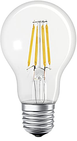 LEDVANCE E27 Smart LED | Bluetooth | Warmweiß | Dimmbares Licht | Kompatibel mit Amazon Alexa und Google-Assistant | Steuerbar App | 1er Pack