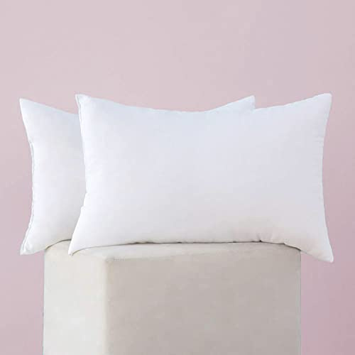 NS GREATOYAR Relleno de Cojín 35 x 55 cm, Cojines de Sofá o Cama, con Relleno de Algodón y Poliéster Reciclado, Mullido Indeformable, Antialérgico, Suave e Indeformable, Hipoalergénicas, 2 Unidades