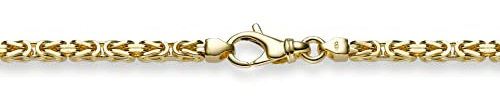 Goldkette Königskette Länge 45cm - Breite 3,0mm - 585-14 Karat Gold