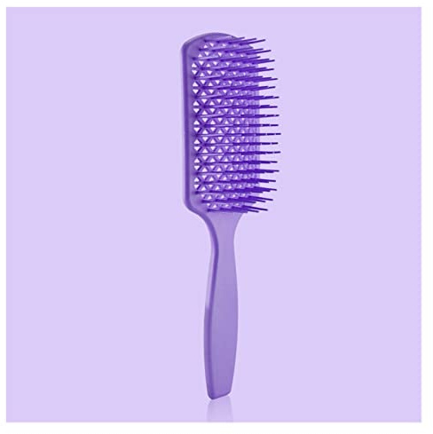 Frisör Kam Hårkammar Massagekammar Hårbottenmassagekammar Curlingborstar Damsalong for män Frisörverktyg Stylingverktyg Resa hår Kam (Color : Purple)
