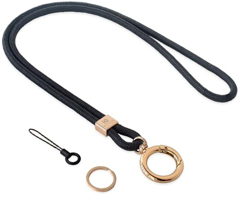 Schlüsselband, Halsband-Schlüsselanhänger für ID-Abzeichen, Schlüssel, Handy, Männer und Frauen Cool Umhängeband