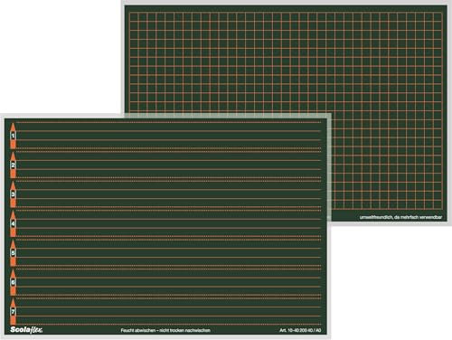 BRUNNEN Schreibtafel Scolaflex Lin. A0 | grün