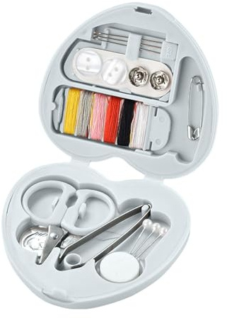 Miini Reise Nähset Basic - Reisenähset Klein Nadel Und Faden Set Nähset Grundausstattung, Praktisches Nähzeug Enthält Nähgarn, Nadeln, Schere, Knöpfe, Für Anfängerfreundliche Nähreparaturen