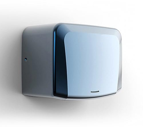 YJKKZQLB Asciugamani Elettrico a induzione Completamente Automatico, Asciugamani Elettrico per Bagno, Asciugamani Elettrico in Acciaio Inossidabile ad Alta velocità Commerciale 220 V, D