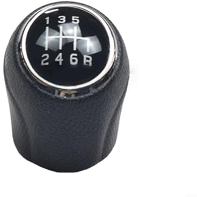 FUANA Pomello del cambio per auto a 5/6 velocità 2811368M00C48, leva del cambio in pelle PU, copertura della leva del cambio manuale, adattatore per pomello del cambio per Suzuki per Vitara per Ciaz